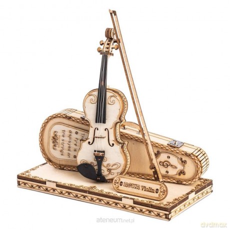 Puzzle Drewniane 3D Skrzypce [PUZZLE]