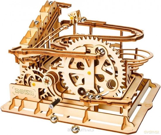 Puzzle Drewniane 3D Tor do wyścigu kulek [PUZZLE]
