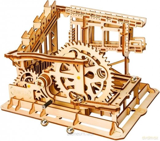 Puzzle Drewniane 3D Tor do wyścigu kulek [PUZZLE]