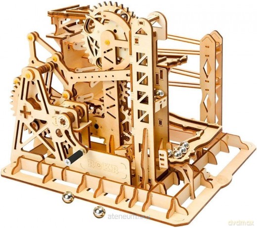 Puzzle Drewniane 3D Tor do wyścigu kulek [PUZZLE]