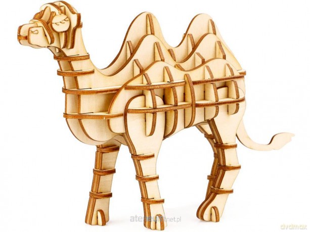 Puzzle Drewniane 3D Wielbłąd [PUZZLE]