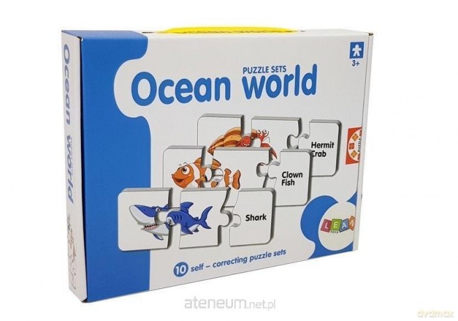 Puzzle edukacyjne ocean 10el [PUZZLE]