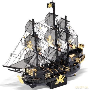 Puzzle Metalowe 3D - Statek Czarna Perła [PUZZLE]