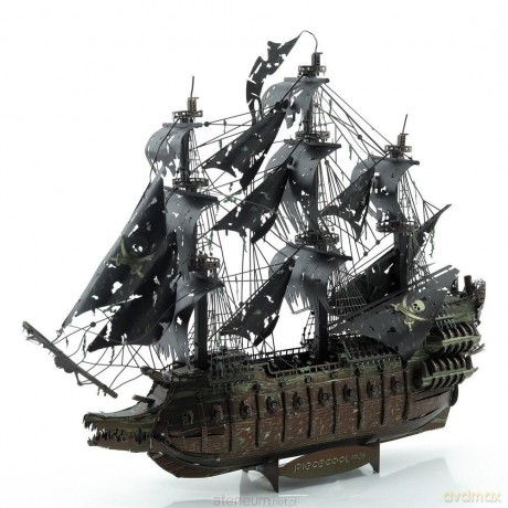 Puzzle Metalowe 3D - Statek Latający Holender [PUZZLE]