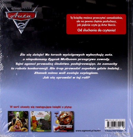 Auta Szpiegowska Misja Złomka + Cd Tw [KSIĄŻKA]