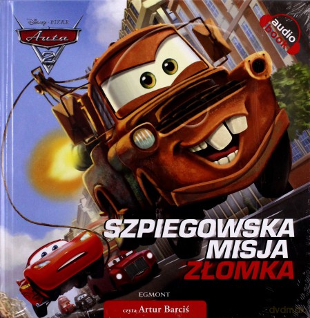 Auta Szpiegowska Misja Złomka + Cd Tw [KSIĄŻKA]