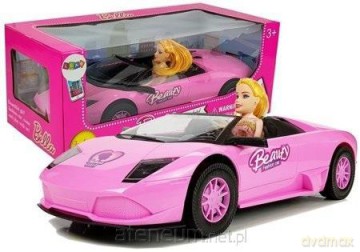 Samochód sportowy Cabrio + lalka