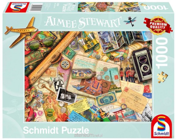 SCHMIDT 1000 el. Aimee Stewart, Wspomnienia z podróży [PUZZLE]
