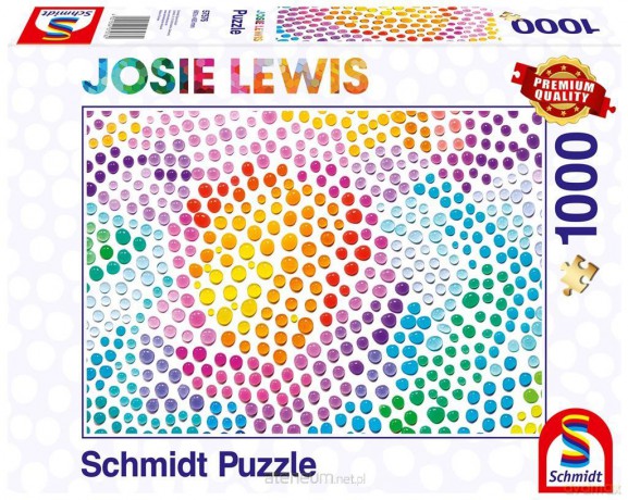 SCHMIDT 1000 el. Josie Lewis, Kolorowe bańki mydlane [PUZZLE]