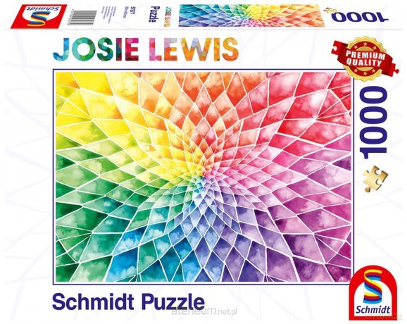 SCHMIDT 1000 el. Josie Lewis, Kolorowy kwiat [PUZZLE]