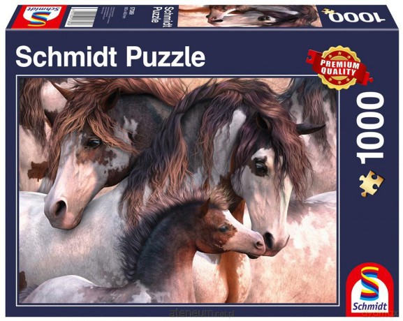 SCHMIDT 1000 el. Konie Pinto [PUZZLE]