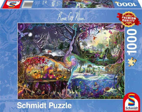 SCHMIDT 1000 el. Roce Cat Khan, Portal czterech pór rok [PUZZLE]