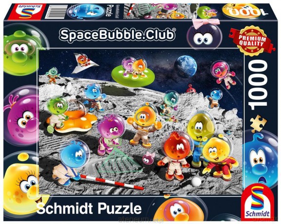 SCHMIDT 1000 el. Spacebubble, Na księżycu [PUZZLE]
