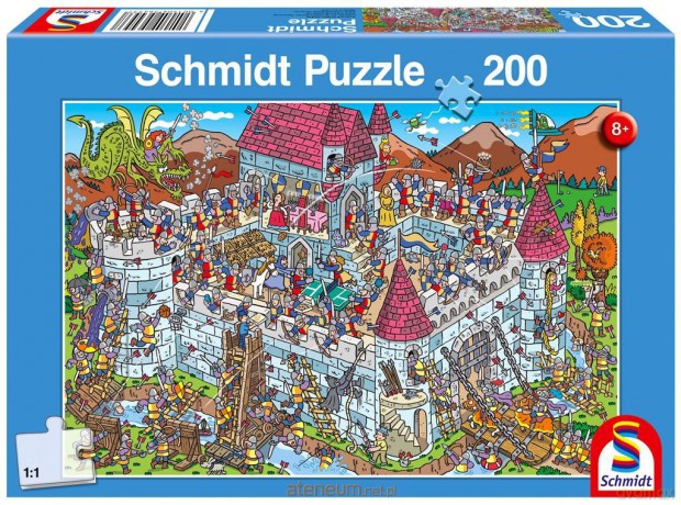 SCHMIDT 200 el. Zamek rycerski [PUZZLE]