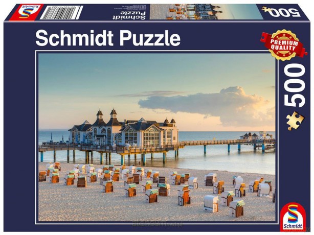 SCHMIDT 500 el. Molo w Sellin, Niemcy [PUZZLE]