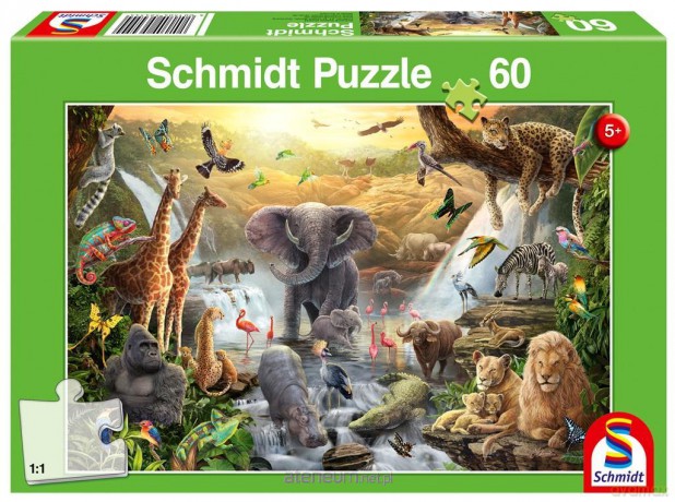 SCHMIDT 60 el. Zwierzęta Afryki [PUZZLE]