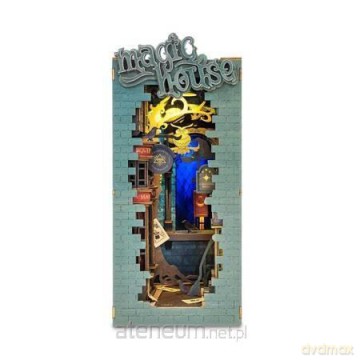Składany Drewniany Model LED - Magiczny Dom [PUZZLE]