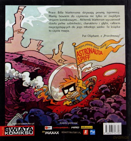 Calvin I Hobbes Coś Się Ślini Pod Łóżkiem - Bill Watterson [KSIĄŻKA]