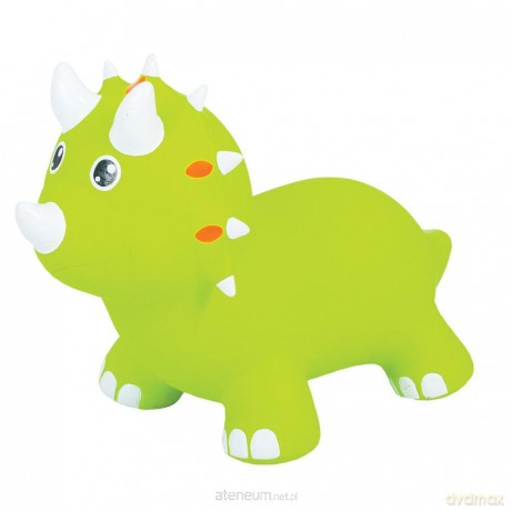 Skoczek- Zielony triceratops