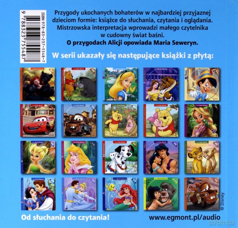 Alicja W Krainie Czarów Tw [KSIĄŻKA]+[CD-MP3]