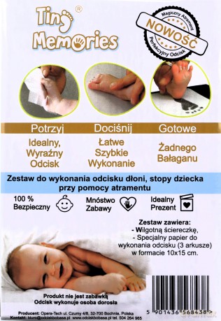 Tiny Memories - Magic Ink, niebrudzący atrament