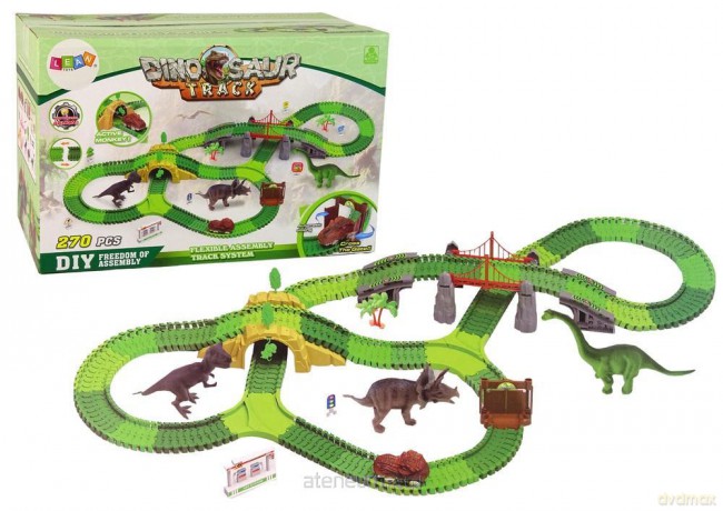 Tor dla dinozaurów 270el [FIGURKA]