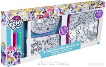 Torebka do kolorowania My Little Pony 3szt