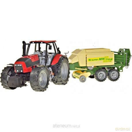 Traktor z maszyną rolniczą