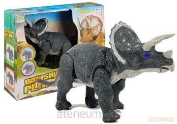 Triceratops na baterie szary [FIGURKA]