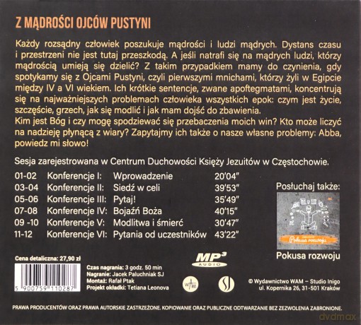 Z mądrości Ojców Pustyni audiobook [AUDIOBOOK]