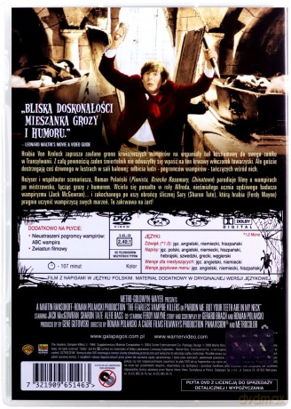 Nieustraszeni pogromcy wampirów [DVD]