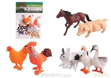Zestaw wiejskich zwierzat [FIGURKA]