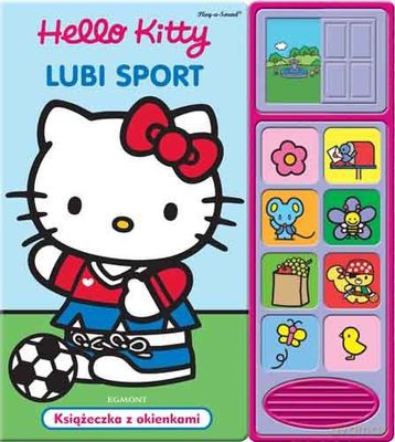 Hello Kitty Lubi Sport Książeczka Z Okienkami Tw [KSIĄŻKA]