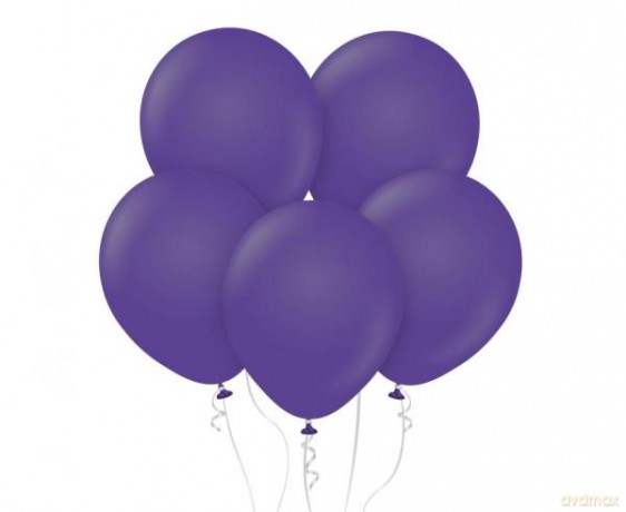 Balony Beauty&Charm pastelowe fioletowe 12 50 szt CB-PFI5