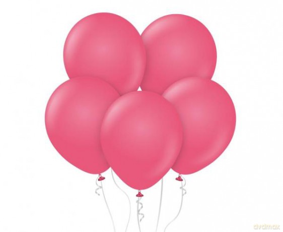 Balony Beauty&Charm pastelowe fuksja 12 50 szt CB-PFU5