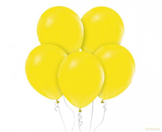 Balony Beauty&Charm pastelowe żółte 12 50 szt CB-PZO5