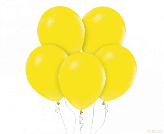 Balony Beauty&Charm pastelowe żółte 12 50 szt CB-PZO5