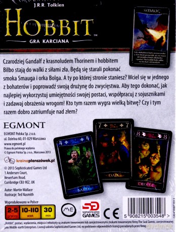 Hobbit Gra Karciana Tw - Martin Wallance [KARTY]