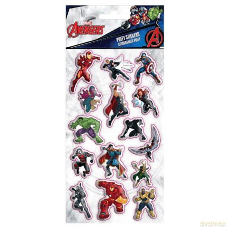 Diakakis Naklejki Wypukłe Avengers 15szt