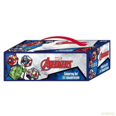 Diakakis Zestaw artystyczny w kuferku Avengers