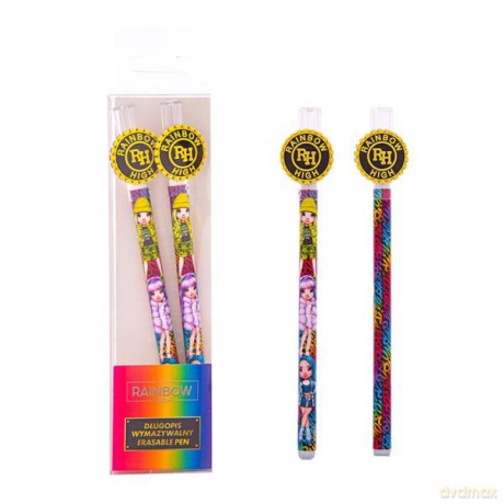 Długopis wymazywalny Rainbow High 2szt