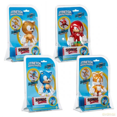 Figurka Stretch Sonic The Hedgehog super rozciągliwa 13 cm 07955 mix [FIGURKA]