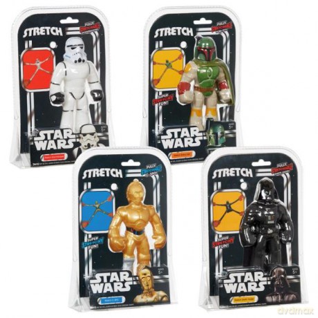 Figurka Stretch Star Wars super rozciągliwa 16 cm 07951 mix [FIGURKA]