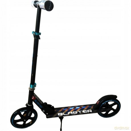 Hulajnoga Enero Blaster 200mm czarno-niebieska 1008844