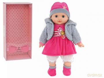 Lalka 40 cm z dźwiękiem