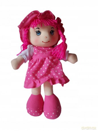 Lalka szmacianka 36 cm z dźwiękiem 567399