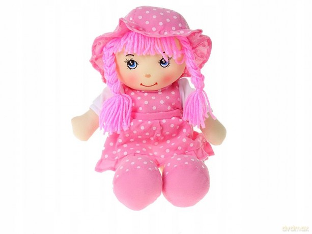Lalka szmacianka 36 cm z dźwiękiem 567399