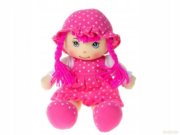 Lalka szmacianka 36 cm z dźwiękiem 567399