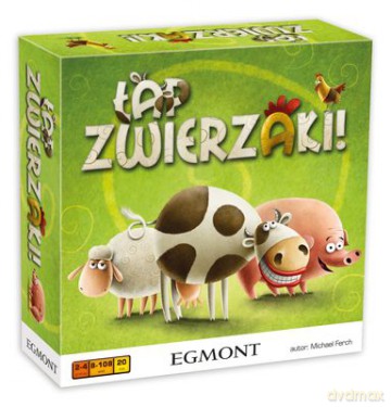 Łap Zwierzaki! Gra Planszowa [GRA PLANSZOWA]