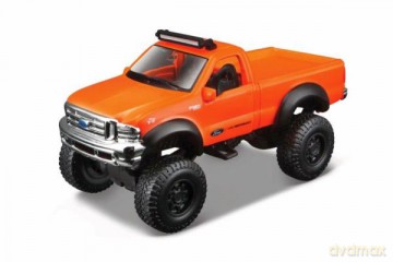 MAISTO 21205-98 Rebels 1999 Ford F-350 pomarańczowy